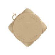 Распаячная коробка ОП D65х40мм, крышка, «ЭКО» (сосна), IP54, 4вх. инд. штрихкод TDM