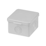 Распаячная коробка ОП 65х65х50мм, крышка, IP54, 4вх., без гермовводов, инд. штрихкод TDM