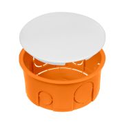 Распаячная коробка СП D80х40мм, крышка, IP20, TDM