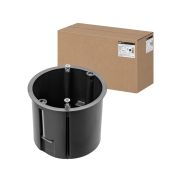 Установочная коробка СП D73х73мм, углубленная, саморезы,  метал. лапки, IP20, TDM