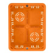 Распаячная коробка СП 120х92х45мм, крышка, пл. лапки, IP20, инд. штрихкод, TDM