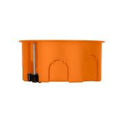 Распаячная коробка СП D80х40мм, крышка, пл. лапки, IP20, инд. штрихкод, TDM