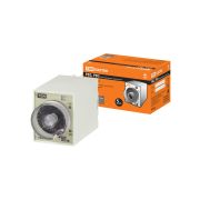 Реле времени 4-диапазоннное 24-230В  цокольное РВ3A-0,5сек/3мин-5A-24/230В-8Ц TDM