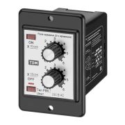 Реле времени 2 выдержки цокольное в крышку щитка РВ51-2Т-60х60cек-5А-230В-8Ц/Щ TDM