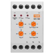 Реле контроля фаз серии ЕЛ-11М-3х380В (1п-контакт) TDM
