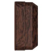 Розетка двойная 2П открытой установки IP20 10А, бук «Ладога» TDM