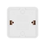 Розетка 2П открытой установки с з/ш IP20 10А, сосна «Ладога» TDM