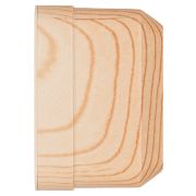 Розетка 2П+З открытой установки с з/ш IP20 16А, сосна «Ладога» TDM