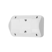 Розетка угловая двойная 2П+З открытой установки с з/ш IP20 250В 16А белая «Ладога» TDM