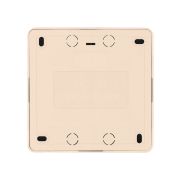 Розетка четырехместная 2П открытой установки IP20 10А сл. кость «Ладога» TDM