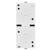 Розетка двойная 2П+З (вертикальная) открытой установки IP54 16А серая «Вуокса» TDM