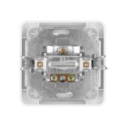 Розетка TV простая (0-2400 Гц,  «мама») белая «Валдай» TDM