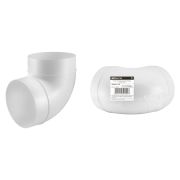 Колено для круглых воздуховодов, D125, TDM