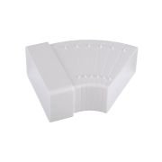 Колено для прямоугольных воздуховодов разноугловое, 60х120, TDM