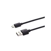 Дата-кабель, ДК 1, USB - micro USB, 1 м, черный, TDM
