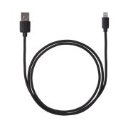 Дата-кабель, ДК 3, USB - Lightning, 1 м, черный, TDM