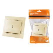 Выключатель на 2 направления 1 кл. 10А сл. кость «Таймыр» TDM