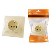 Розетка 2П+З 16А 250В сл. кость «Таймыр» TDM