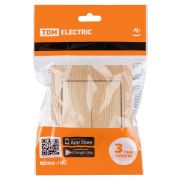 Выключатель 2 кл. 10А «ЭКО» (сосна) «Таймыр» TDM