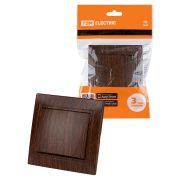 Выключатель 1 кл. 10А «ЭКО» (бук) «Таймыр» TDM