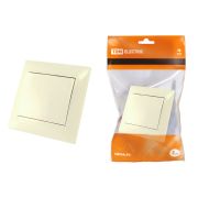 Выключатель 1 кл. 10А сл. кость «Лама» TDM