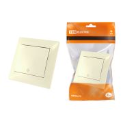 Выключатель на 2 направления 1 кл. 10А сл. кость «Лама» TDM