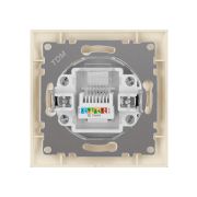 Розетка компьютерная RJ45  сл. кость «Лама» TDM