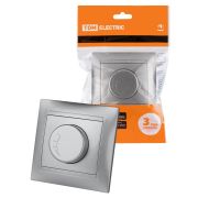 Светорегулятор RL 300 Вт серебр. металлик «Лама» TDM