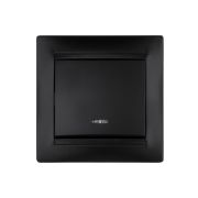 Выключатель 1 кл. с подсветкой 10А графит «Лама» TDM