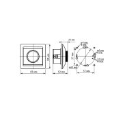 Светорегулятор RL 300 Вт старинная бронза «Лама» TDM