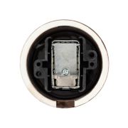 Розетка TV проходная коричневая «Болонь» TDM