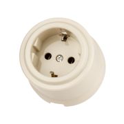 Розетка 2П+З 16А 250В сл. кость «Виви» TDM