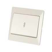 Выключатель 1 кл. на 2 направления 10А сл. кость «Ильмень»   TDM