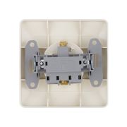 Розетка 2П+З 16А 250В сл. кость «Ильмень» TDM