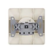 Розетка 2П с защ. шт. 10А 250В сл. кость «Ильмень» TDM