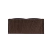 Розетка двойная 2П+3 открытой установки IP20 16А, венге «Дача» Народная