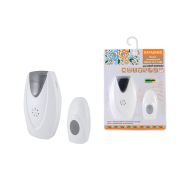 Звонок беспроводной на батарейках «народный» ЗББ-Н-11/6-32М (32 мелодии, кнопка IP30, 2х1,5В АА, открытый код)