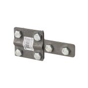 Зажим контрольный полоса-прут , полоса 40х4 - прут Ø6-10 мм, термодиффузия (упак. 1 шт.) TDM