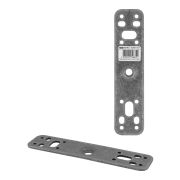 Монтажная пластина 170х40 мм для изоляционной штанги, М8, термодиффузия (упак. 1 шт.) TDM