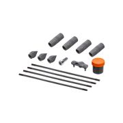 Комплект для контура заземления №12 на основе стальных оцинкованных штырей, 6 м, штыри заземления Ø16 мм, М16, соединительные муфты, наконечник, термодиффузия (компл. 1 шт.) TDM