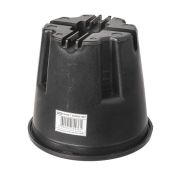 Держатель для плоской кровли крестовой фиксатор для прута Ø8-10 мм, без бетона, ПП (упак. 1 шт.) TDM