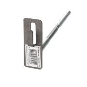 Держатель фасадный для прута Ø8-10 мм длина 100 мм с дюбелем, стальной крюк (упак. 1 шт.) TDM