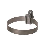 Держатель хомут Ø10-100 мм, для прута Ø6-10 мм, стальной зажим термодиффузия (упак.1 шт.) TDM