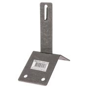 Держатель коньковый для прута Ø6-10 мм, стальной крюк, 100 мм, гор. цинк. (упак. 1 шт.) TDM