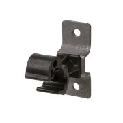 Держатель для гориз. и верт. поверхностей, полимерный фиксатор с защелкой для прута Ø8-10 мм, высота 45 мм, гор. цинк. (упак. 1 шт.) TDM