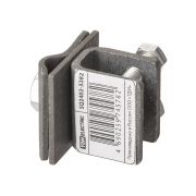 Держатель фальцевый стальной зажим с 2-х болтовым креплением для прута Ø6-10 мм, гор. цинк. (упак. 1 шт.) TDM