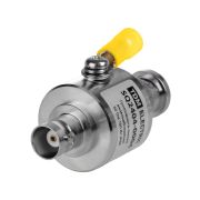 Грозозащита систем видеонаблюдения, BNC-гнездо/BNC-штекер для ВЧ кабеля 75 Ом, с заземлением, газ, МГц, TDM