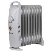 Масляный обогреватель МИНИ-9, 1000 Вт, 9 секций, термостат, TDM