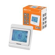 Термостат для теплых полов электронный сенсорный ТТПЭ-2 16А 250В с датчиком 3м TDM