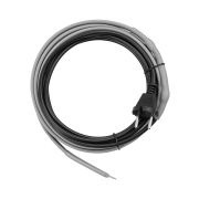 Нагревательный саморегулирующийся кабель «Стоплёд» НСК6-Н с вилкой, на трубу (6м/96Вт) TDM